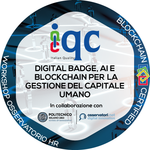 Digital Badge, AI e blockchain per la gestione del capitale umano